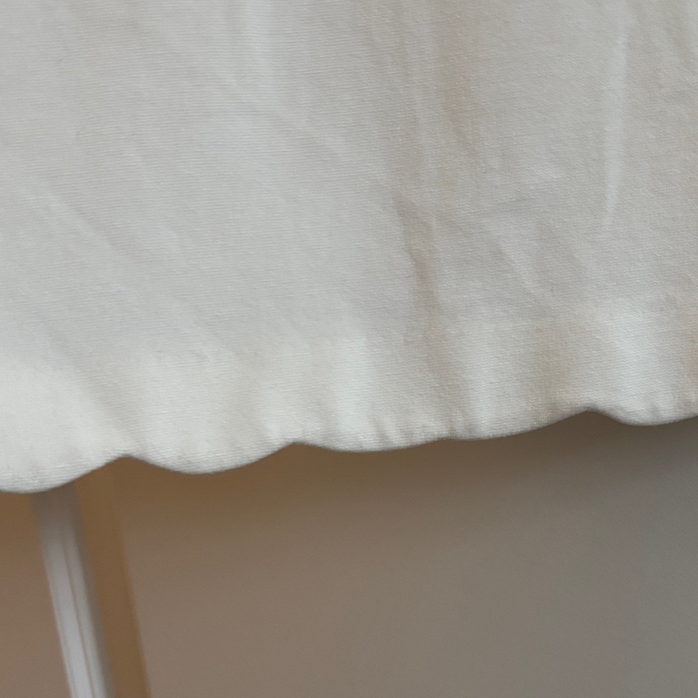 For Love And Lemons Cream Scalloped Mini Dress - Picture 4 of 7